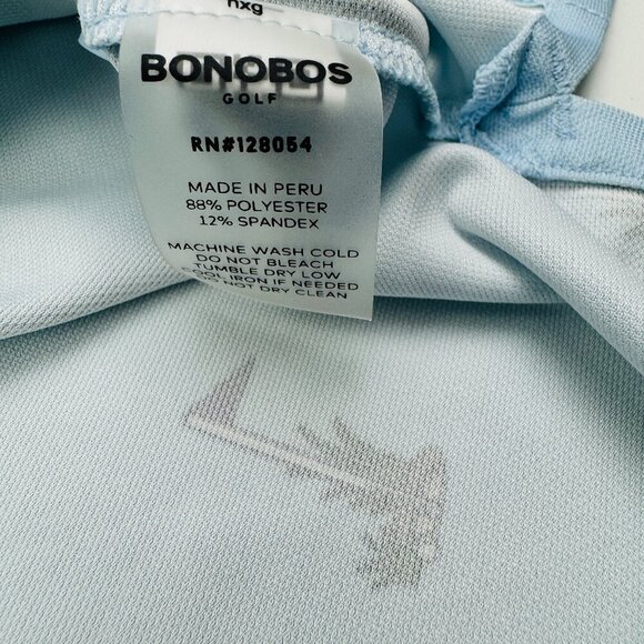 Bonobos Golf Putting Green All Over Print Slim Fit Polo Men's Size Medium - Picture 6 of 6